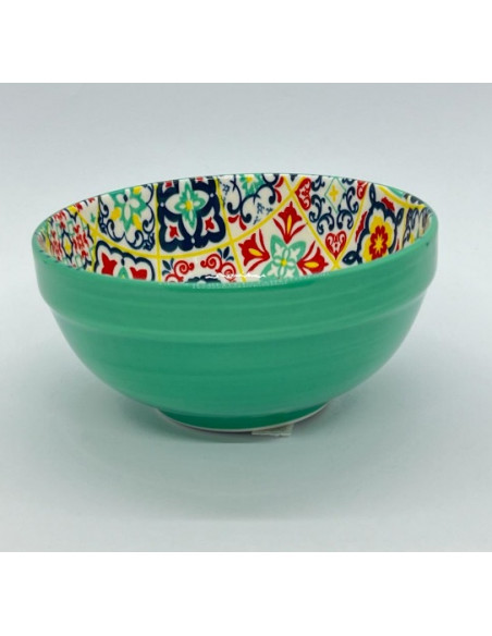 Ceramic bowl - 11cm with Alhambra Mosaic design