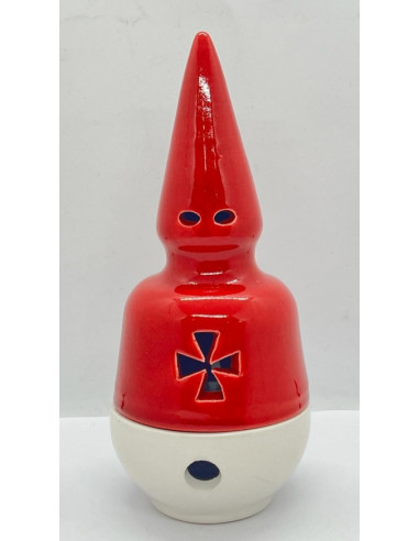 Nazarene penitent ceramic candle...