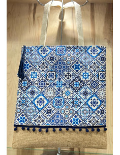 Bolso Tote bag saco- Diseños Mosaicos Alhambra