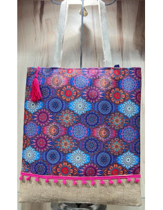 Bolso Tote bag saco- Diseños Mosaicos Alhambra