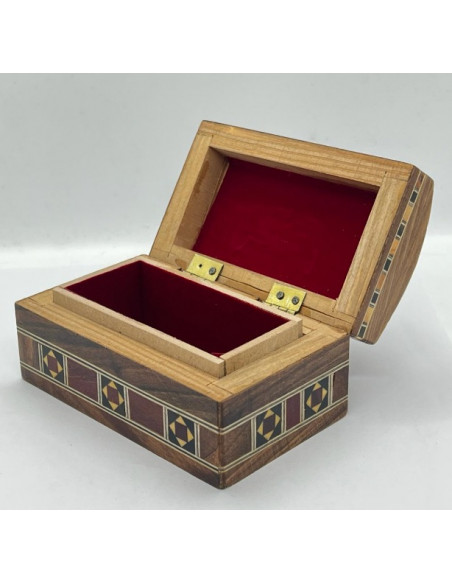 Baul de taracea tradicional 11x6,5cm