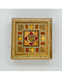 Traditional Taracea box - 8cm