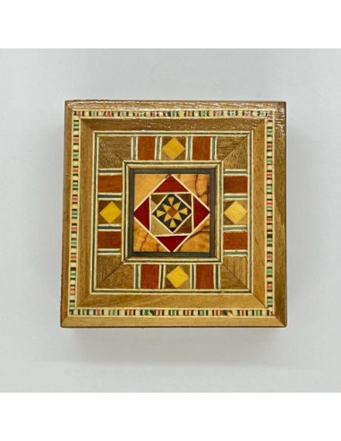 Traditional Taracea box - 8cm