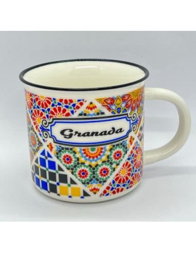 Ceramic mug - Mosaics of the Alhambra...