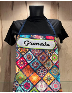 Delantal de cocina- Mosaicos Alhambra