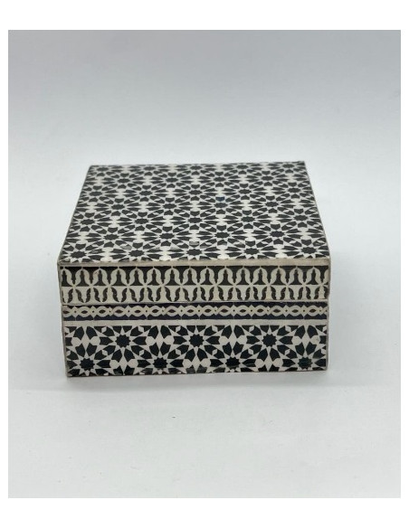 Caja cuadrada pequeña- Mosaicos Alhambra