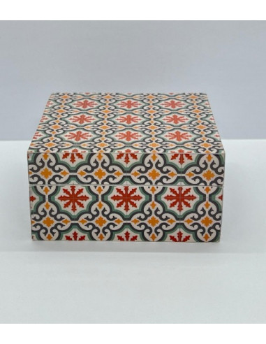 Caja Cuadrada Grande- Mosaicos Alhambra