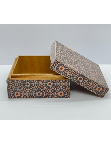 Large square Taracea design wooden...