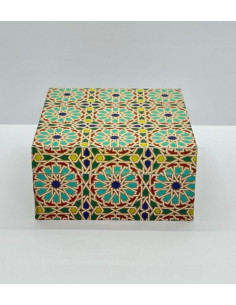 Caja cuadrada Grande- Mosaicos Alhambra