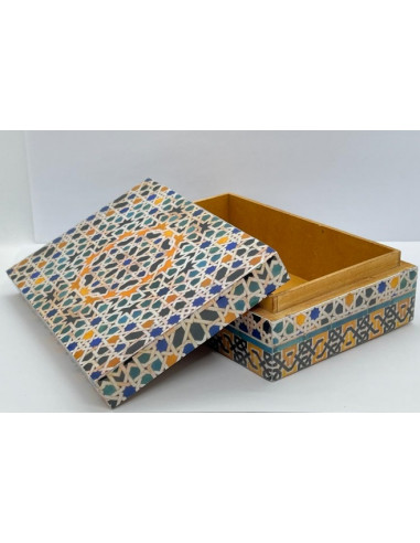 Caja rectangular- Mosaicos Alhambra