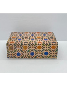 Caja rectangular- Mosaicos Alhambra
