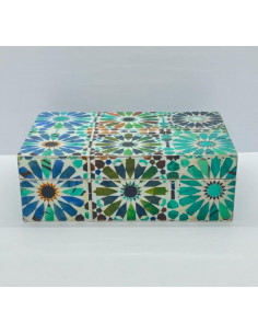 Caja rectangular- Mosaicos Alhambra