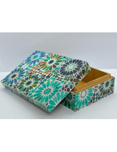 Caja rectangular- Mosaicos Alhambra 2