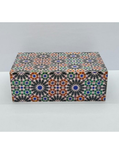 Rectangular Taracea design wooden box...