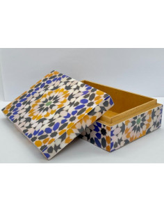 Rectangular Taracea design wooden box - The Mosaics of... 2