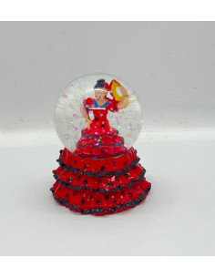 Bola de nieve "Flamenca"