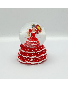 Bola de nieve "Flamenca"