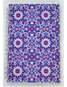 Libreta A5 reciclada - Mosaico Alhambra