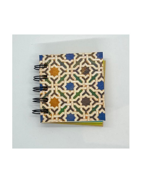 Libreta post-it- Mosaico Alhambra