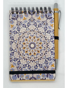 Libreta con bolígrafo- Mosaico Alhambra