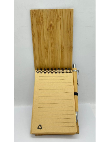 Libreta con bolígrafo- El beso