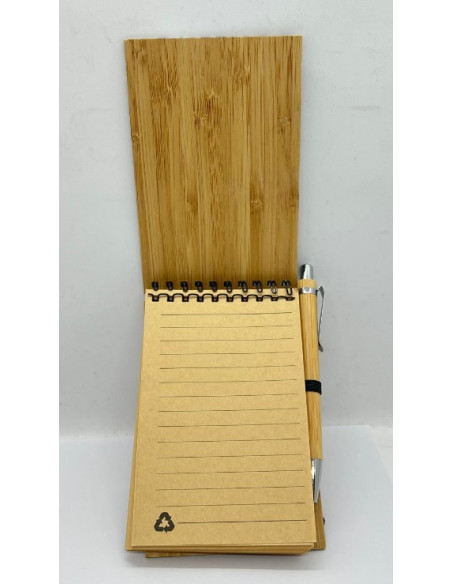 Libreta con bolígrafo- El beso