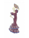 figura porcelana NADAL flamenca con abanico
