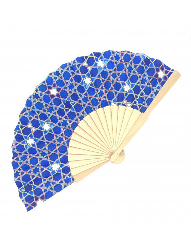 Abanico Mosaico Alhambra - Algodón y...