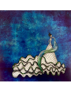 Flamenco dancer Postcard - Model 7