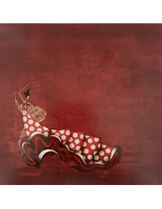 Flamenco dancer Postcard - Model 5