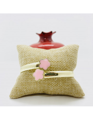 Flower of the Alhambra Bangle - Pink