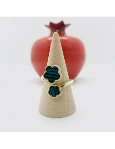 Flower of the Alhambra Ring - Green