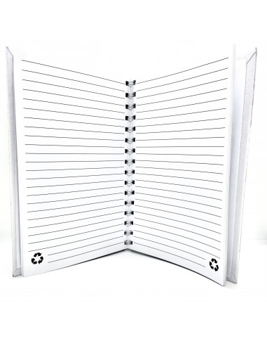 Recycled A5 notebook - Alhambra Mosaics