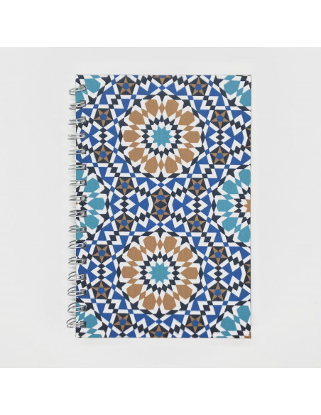 Libreta A5 reciclada - Mosaico Alhambra