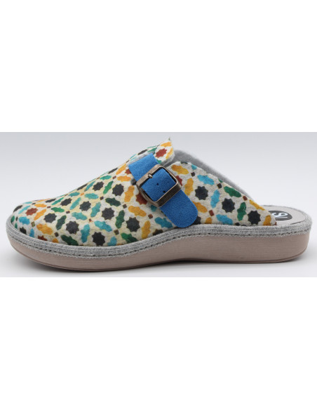 Zapatilla casa - Modelo 8 puntas