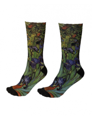 Calcetines diseño "Lirios" de Vincent Van