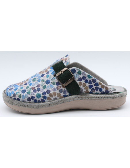 Zapatilla casa - Modelo Roseton Vintage