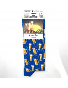 Calcetines Cervezas Estampado España
