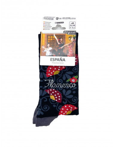 Calcetines Flamenco Abanicos