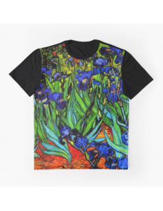 Camiseta - Lirios Van Gogh