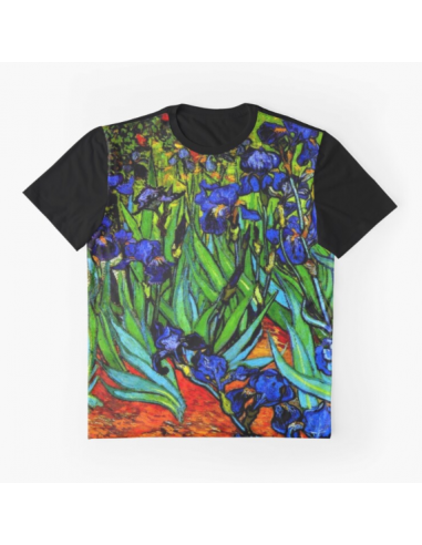 Camiseta - Lirios Van Gogh
