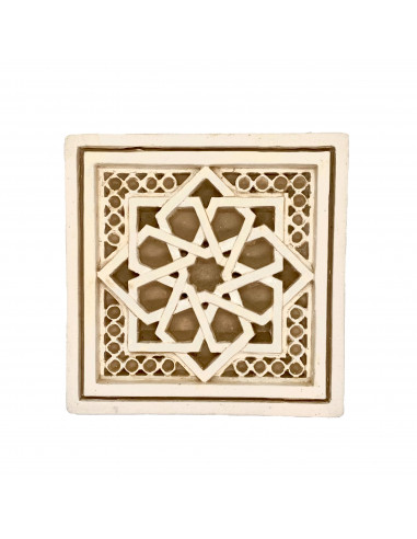 Eight-Pointed Star Plasterwork
