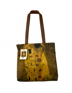 copy of Bolso piel Aliseo doble asa - El Beso - Gustav Klimt