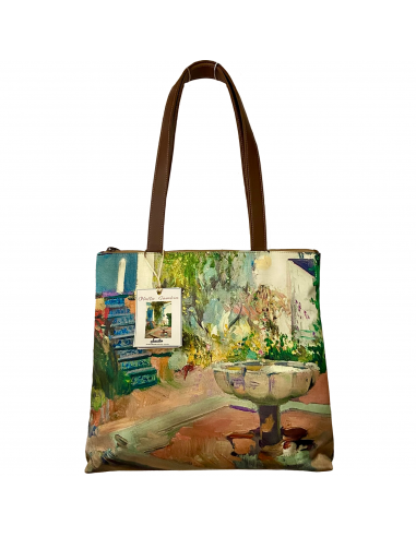 Leather Bag with two handles- Patio...