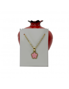 Flower of the Alhambra Necklace - Pink