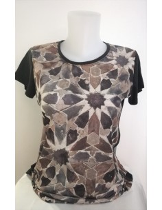 Camiseta - Mosaico Rojo