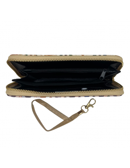 Billetera grande diseños mosaicos de la Alhambra