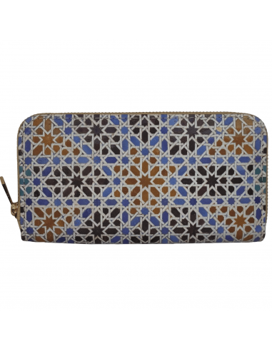 Billetera grande diseños mosaicos de la Alhambra