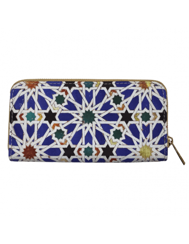 Large wallet with Alhambra mosaic designs