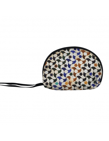 Small faux leather accessory bag Mosaic Design